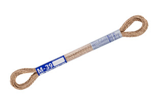 Нитки для вышивания " Gamma" мулине NM металлик 100% полиэстер 8 м М- 39 бежевый