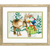 "DIMENSIONS" наборы для вышивания 70-08947 "Северный олень" 23 x 30 см