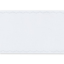 Канва KT- 100 " Gamma" " лента" Aida №14 100% хлопок 100 мм 1. 5 м белый/ белый