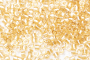 Бисер Япония MIYUKI Delica цилиндрический 11/0 5г DB-0099 светло-топаз прозрачный блестящий